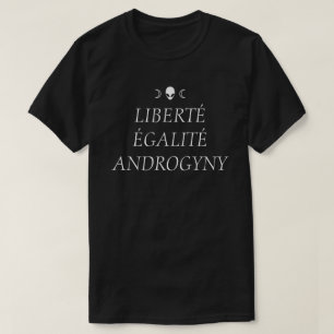 CAMISETA ANDROGYNY DE LIBRERTÉ ÉGALITÉ