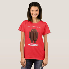 Camiseta Android 4,4 KitKat