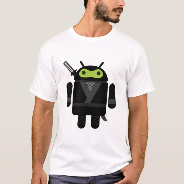 Camiseta Android Ninja (Frente)