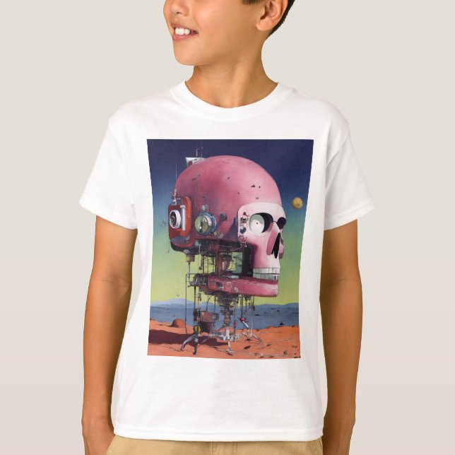 Camiseta Androide Paranoico por Radiohead (Frente)
