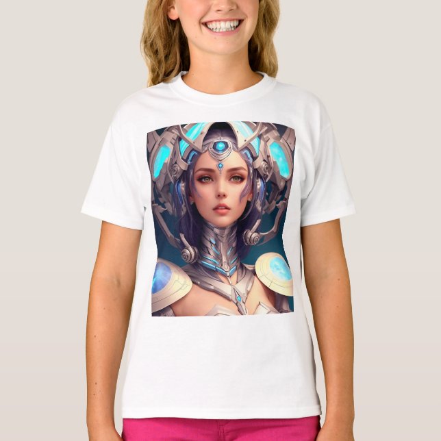 Camiseta Andromeda Cyborg (Frente)