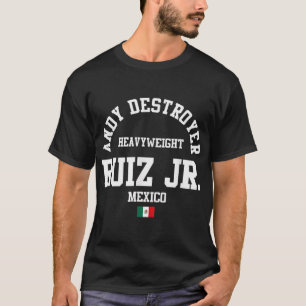 Camiseta Andy Boxing Ruiz Jr México Gym Pesado