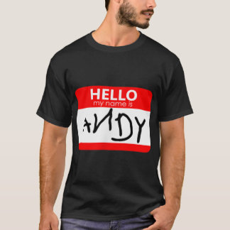 Camiseta Andy Cosplay, Outfit, Vintage Birthday