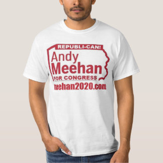 CAMISETA ANDY MEEHAN PARA O CONGRESSO REPUBLI-CAN! LOGOTIPO