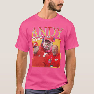 Camiseta Andy Reid Retro Collage