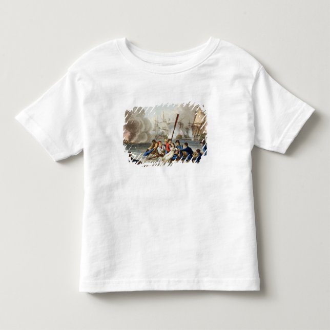 Camiseta Anedota na batalha de Trafalgar (Frente)