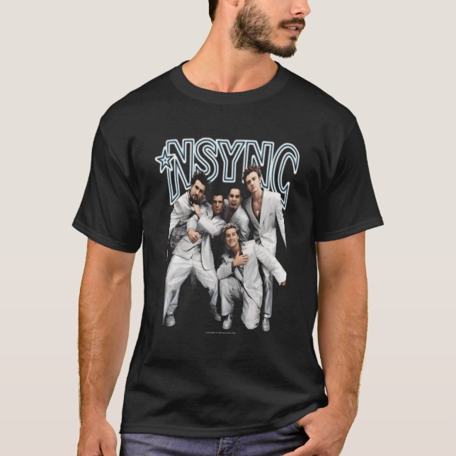 Camiseta Anéis de Diamantes Oficiais Nsync (Frente)