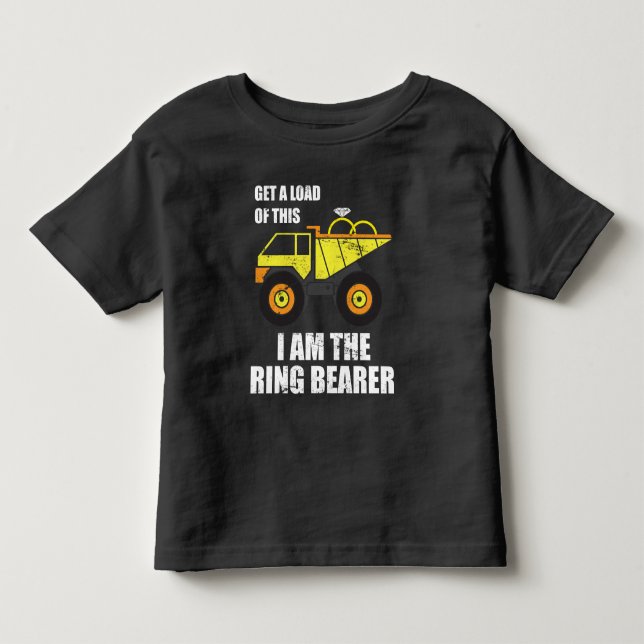 Camiseta Anel Bearer Wedding veneno (Frente)