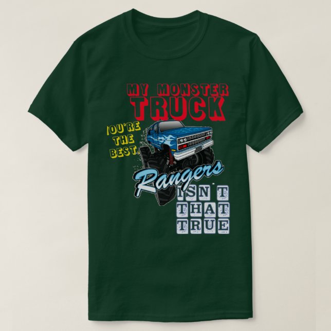 Camiseta Anel de caminhão monstruoso (Frente do Design)