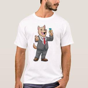 Camiseta anel de Casamento de Cachorro