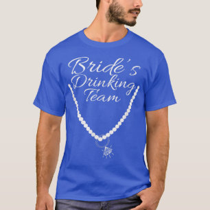 Camiseta Anel de Diamante de Vidro de Bebendo da Bride