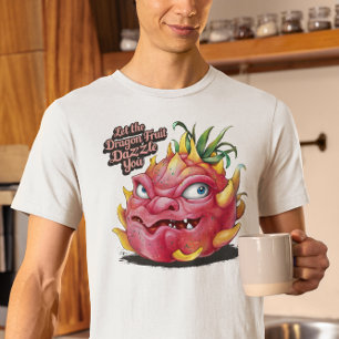 Camiseta Anel de Fruta de Dragão Vibrante