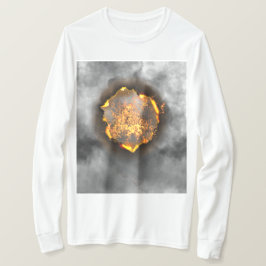 Camiseta Anel de incêndio queimado