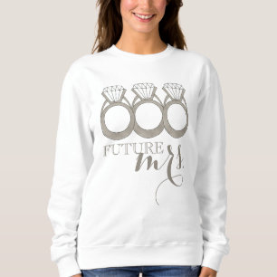Camiseta Anel de Noivado com Diamante para FUTURA ESPOSA