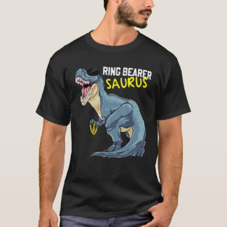 Camiseta Anel Dinosaur Portador Saurus Anel de Noiva Rex Se