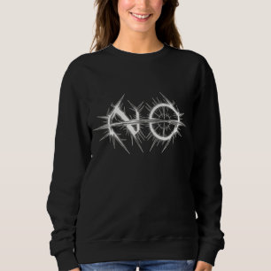 Camiseta Anel "NO" com Pontas e Barra