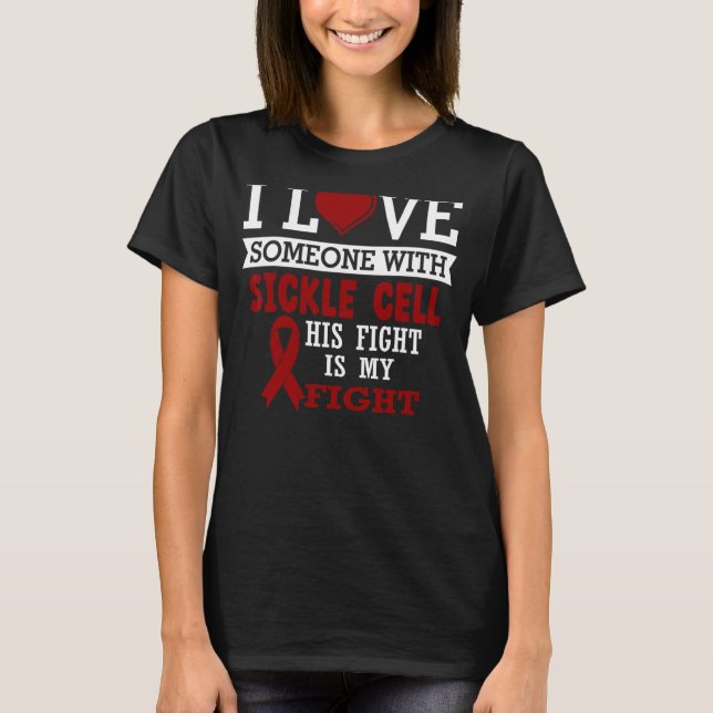 Camiseta Anemia das Células Falsiformes A Sensibilização Ba (Frente)