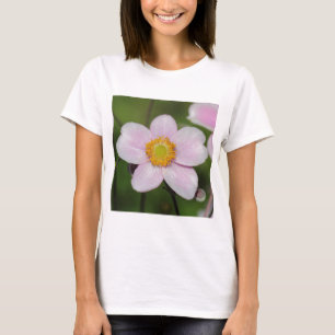 Camiseta Anêmona cor-de-rosa