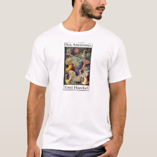 Camiseta Anêmonas de mar por Ernst Haeckel