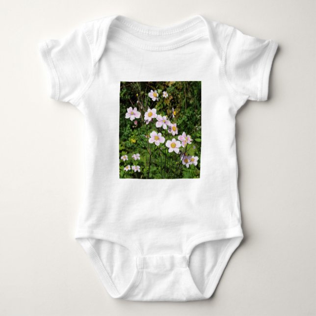 Camiseta Anêmonas Rosa (Frente)