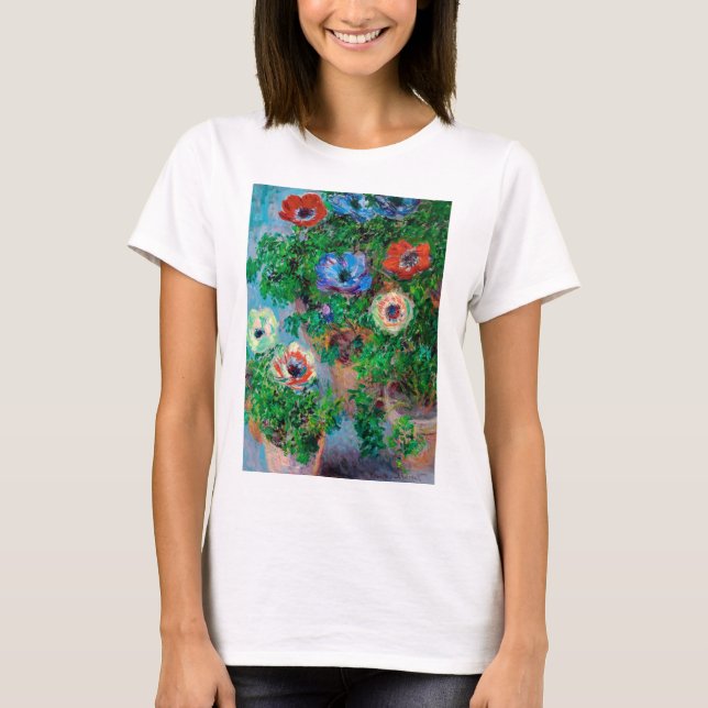 Camiseta Anemone, Monet (Frente)