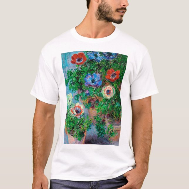 Camiseta Anemone, Monet (Frente)