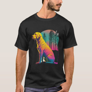 Camiseta Anestésico de Onda Labradora Amarela 80s