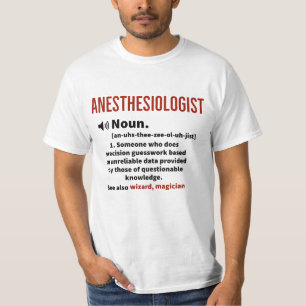 Camiseta Anestesiologista