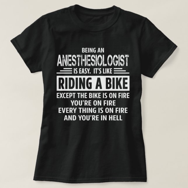 Camiseta Anestesiologista (Frente do Design)