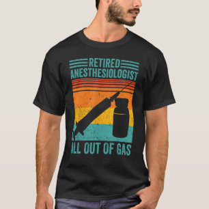 Camiseta Anestesiologista Aposentado Sem Anestesio De Gás
