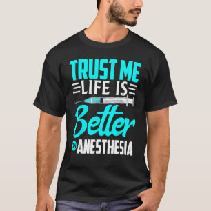 Camiseta Anestesiologista Confia Em Mim Na Anestesia