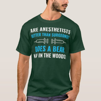 Camiseta Anestesista Engraçado Anestesia Anestesiologista
