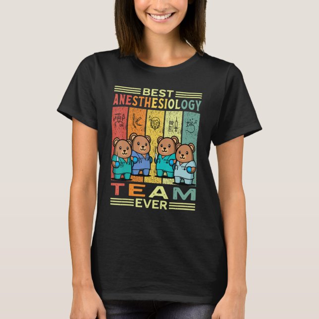 Camiseta Anesthesiologist Anesthesiology Partners Squad Tea (Frente)