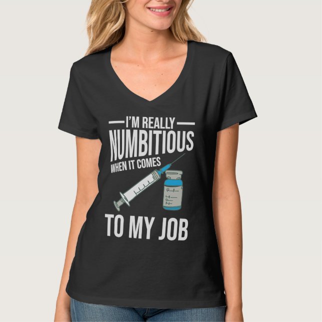 Camiseta Anesthetist and Nurse Anesthesiologist (Frente)
