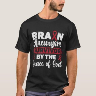 Camiseta Aneurismo Cerebral Sobrevivência Doença Médica Ane