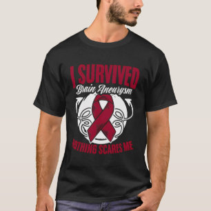 Camiseta Aneurismo cerebral sobrevivido Aneurismo cerebral 