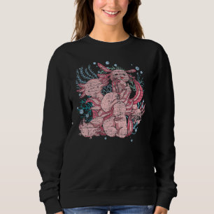 Camiseta Anfíbio Cónico Salamandra Mexicano Axolotl