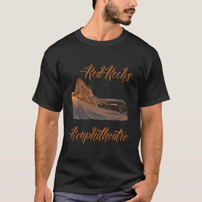 Camiseta Anfiteatro de Rochas Vermelhas (Frente)