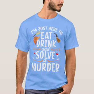 Camiseta Anfitrião de Jantar de Mistério de Assassinato Cri