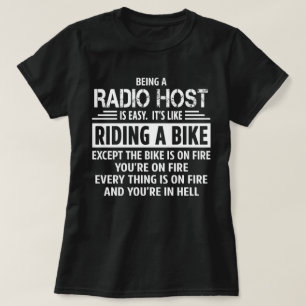 Camiseta Anfitrião de Rádio