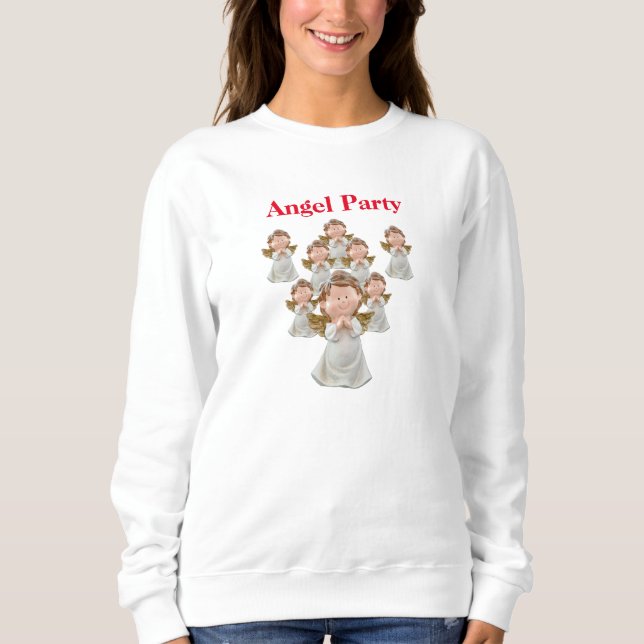 Camiseta Angel Christmas Ladies (Frente)