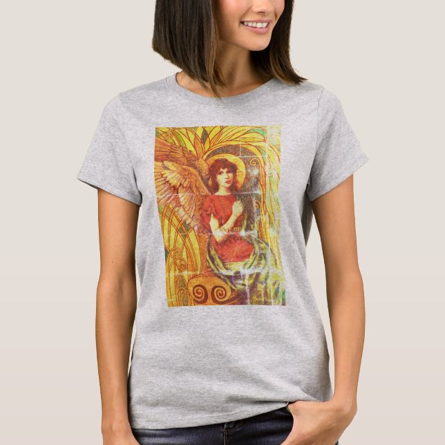 Camiseta Angel Decorativa (Frente)