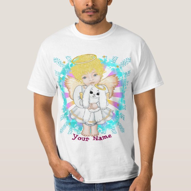 Camiseta Angel e Bunny (Frente)