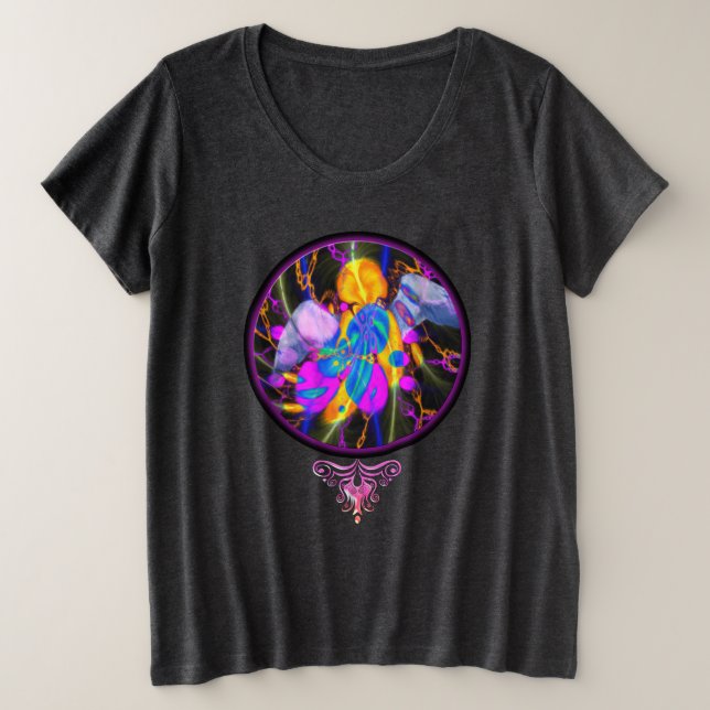 Camiseta ANGEL HEART “Cura com Amor” (Frente do Design)