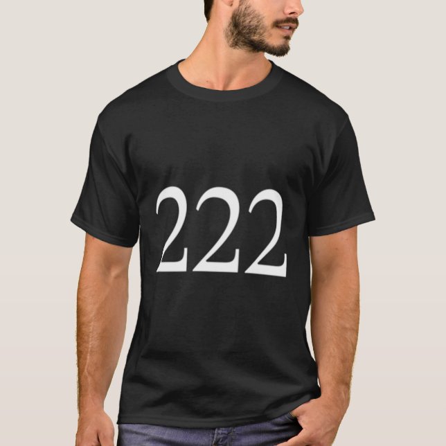 Camiseta Angel Número 222 Local Direito Hora Certa (Frente)