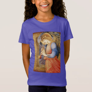 Camiseta Angel Playing a Flageolet (por Edward Burne-Jones)