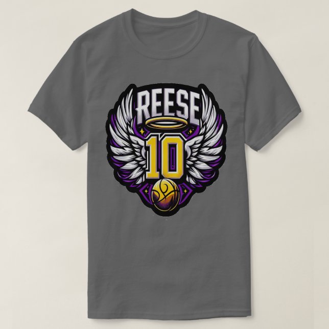 Camiseta Angel Reese 10 TShirt (Frente do Design)