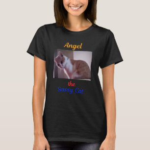 Camiseta Angel the Sassy Cat