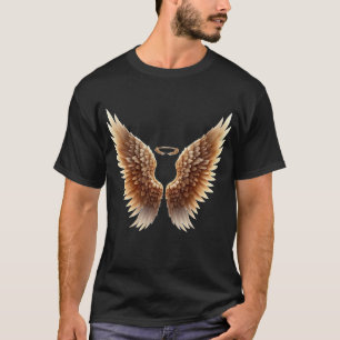 Camiseta Angel Wings com Halo
