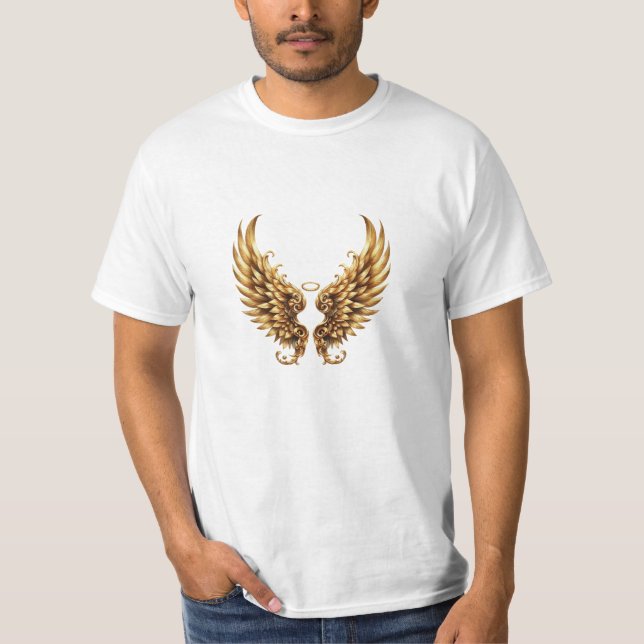 Camiseta angel wings tee shirt (Frente)
